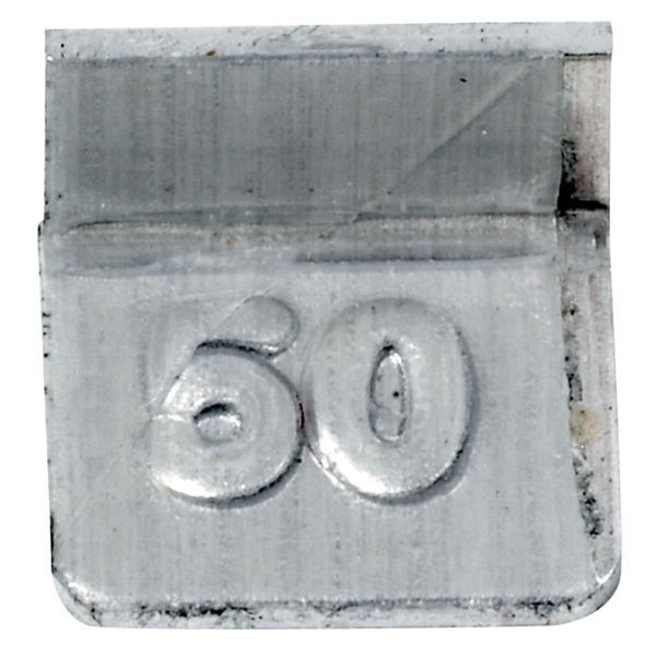 OHAUS 83040219 ASTM Class 5 Flat Test Weight, 50 mg, One-Piece, with Accredited Calibration Certificate
