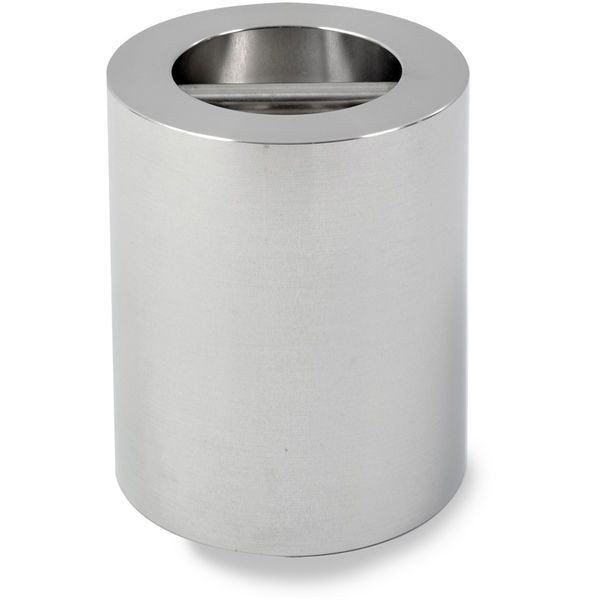 OHAUS 83040247 ASTM Class 5 Stainless Steel Grip Handle Weight, 25 kg, Two-Piece, with Accredited Calibration