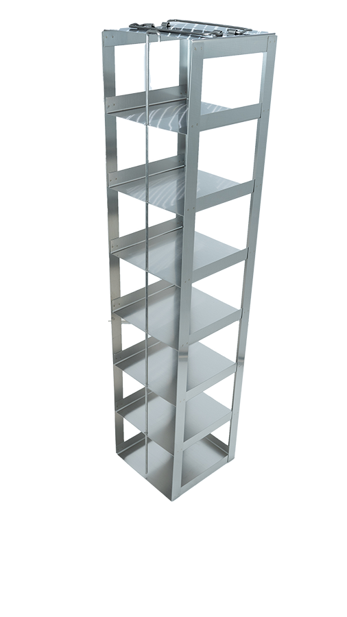 Crystal CF-7-L375 Vertical Freezer Rack for Large 3.75" Boxes