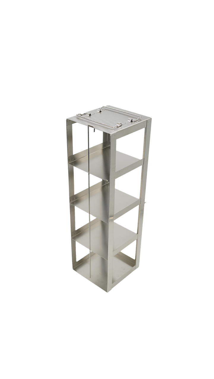 Crystal CFLB-4 Vertical Freezer Rack for 15 mL & 50 mL Tube Boxes