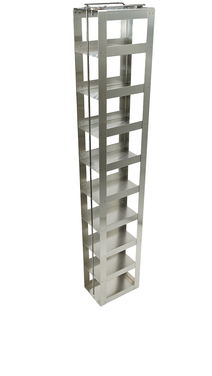 Crystal CFMP-9 Vertical Freezer Rack for 96/384-Well Microplates