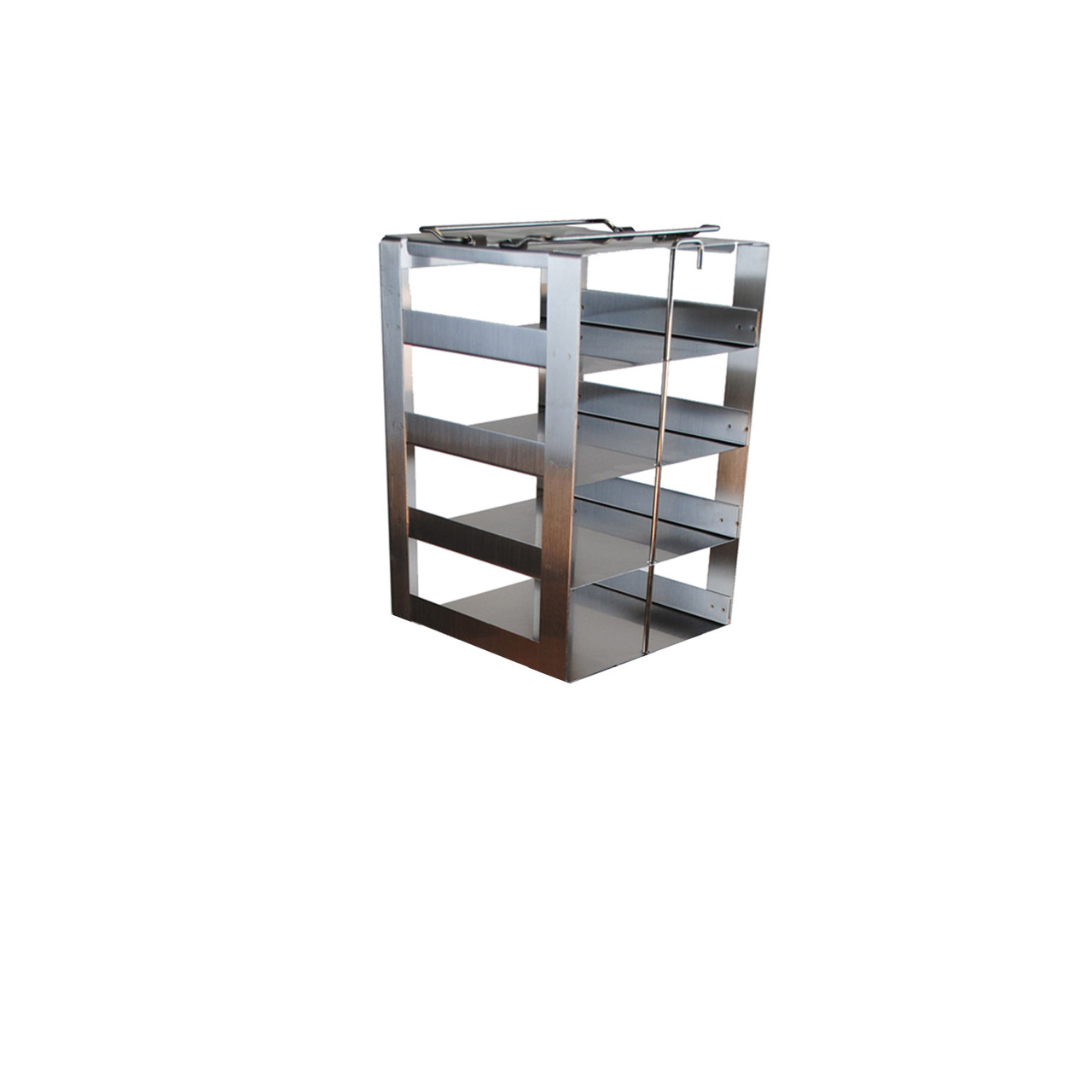 Crystal CFMR-4 Vertical Freezer Rack for 12 mL & 5 mL SBS Tube Racks (4"-4 1/4" H)