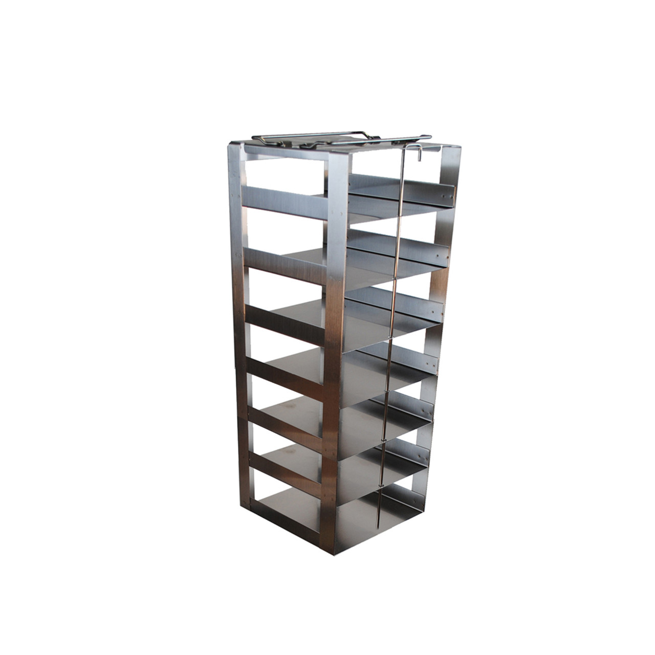 Crystal CFMR-7 Vertical Freezer Rack for 12 mL & 5 mL SBS Tube Racks (4"-4 1/4" H)