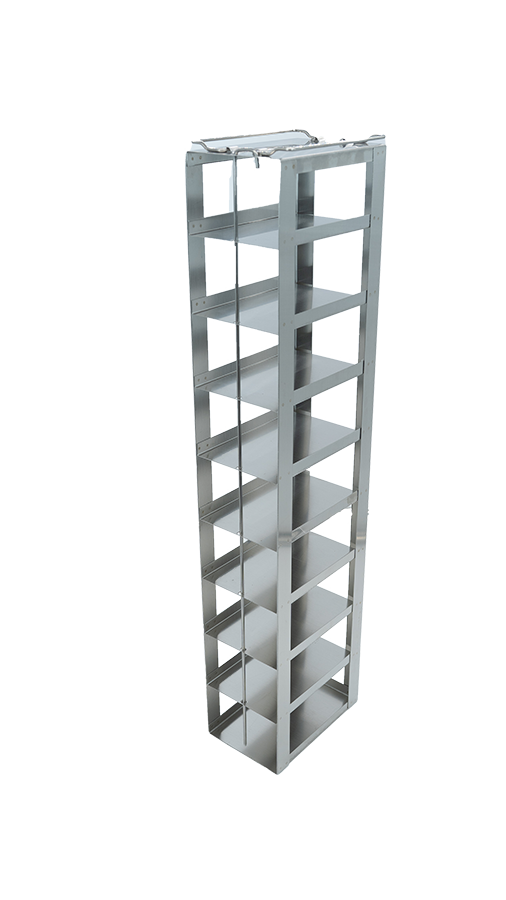 Crystal CFMX-9-2 Vertical Freezer Rack for SBS Tube Racks 2 3/16"-2 7/16" H