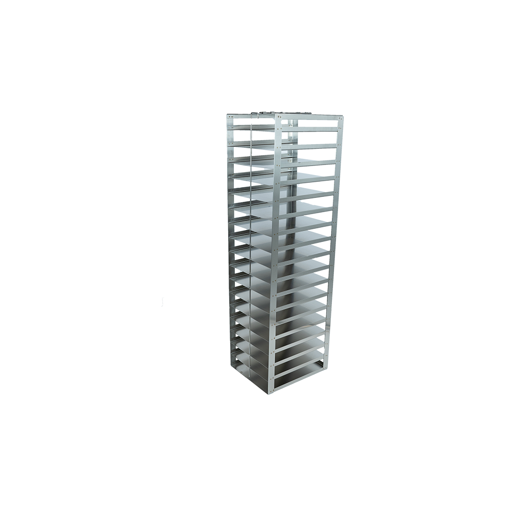 Crystal CFS-100-18 Vertical Freezer Rack for 100-Place Slide Boxes