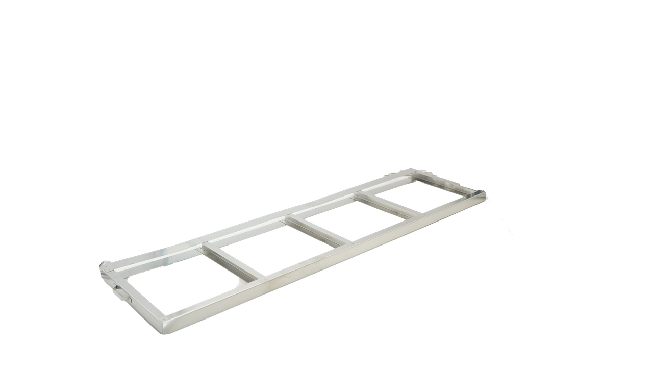 Crystal F-C-750-4 Stainless Steel Frame for 4 C-750 Aluminum Blood Bag Canisters