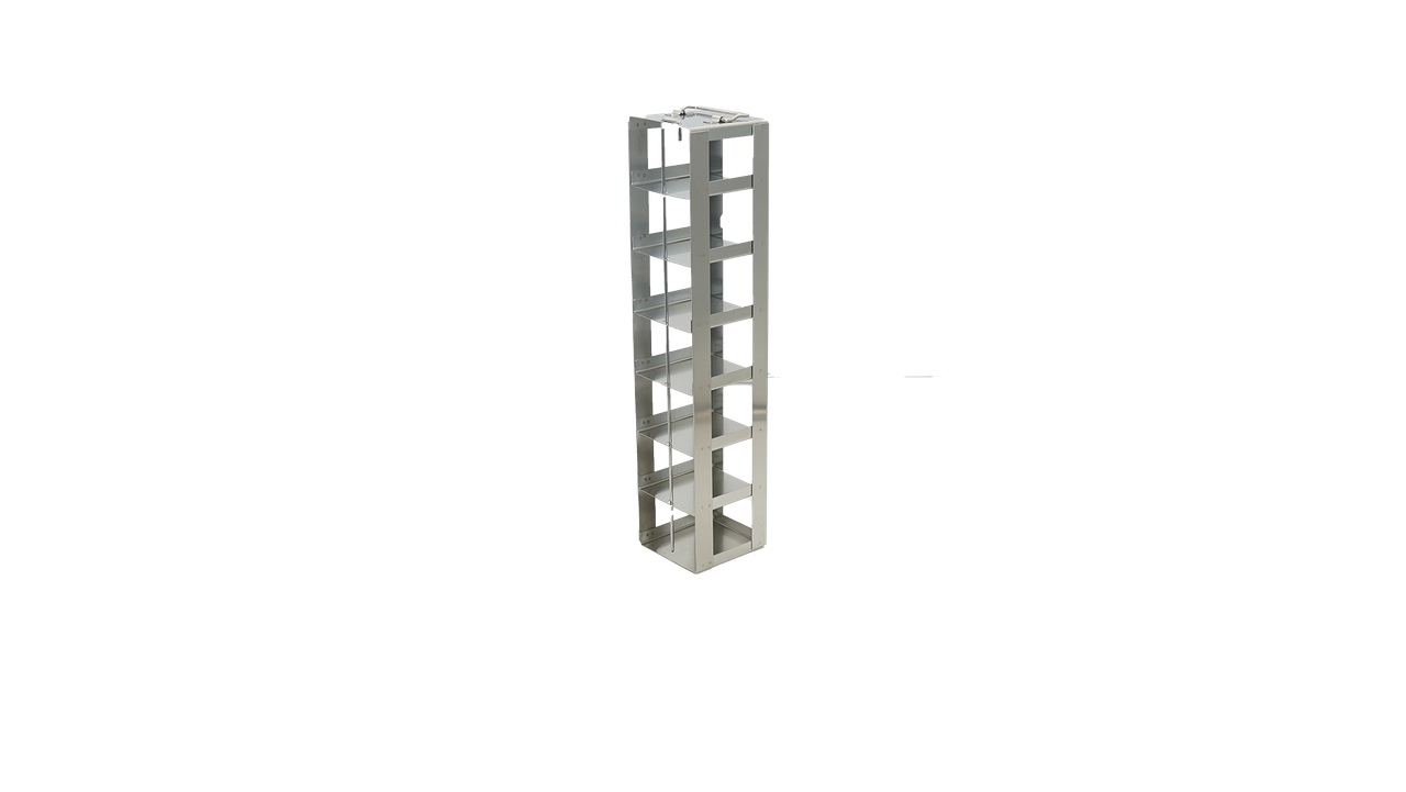 Crystal MCF-7-2 Vertical Freezer Rack for Mini 2" Boxes