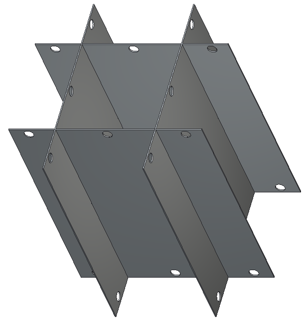Crystal P20-4R2111 20" Diameter Aluminum Platform Divider for Baxter/Fenwal C-4R2111 Canister Frames