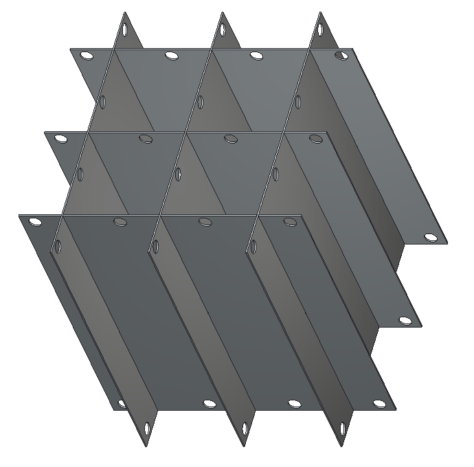 Crystal P24-4R9951 24" Diameter Aluminum Platform Divider for Baxter/Fenwal C-4R9951 Canister Frames