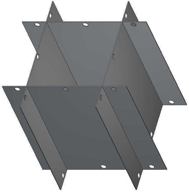 Crystal P24-DF700 24" Diameter Aluminum Platform Divider for Gambro C-DF-700 Canister Frames