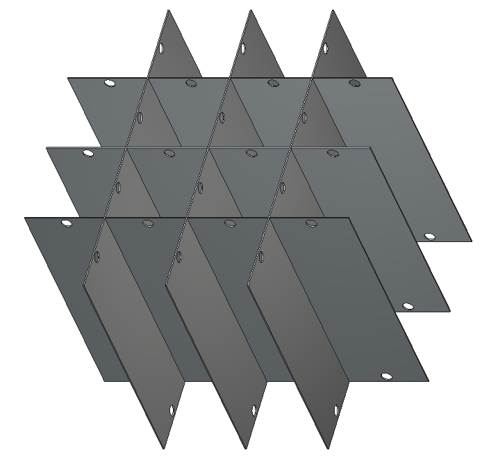 Crystal P31-4R9951 31" Diameter Aluminum Platform Divider for Baxter/Fenwal C-4R9951 Canister Frames
