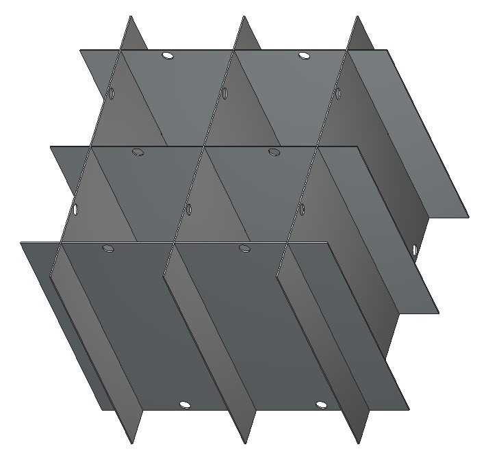Crystal P31-DF200 31" Diameter Aluminum Platform Divider for Gambro C-DF-200 Canister Frames