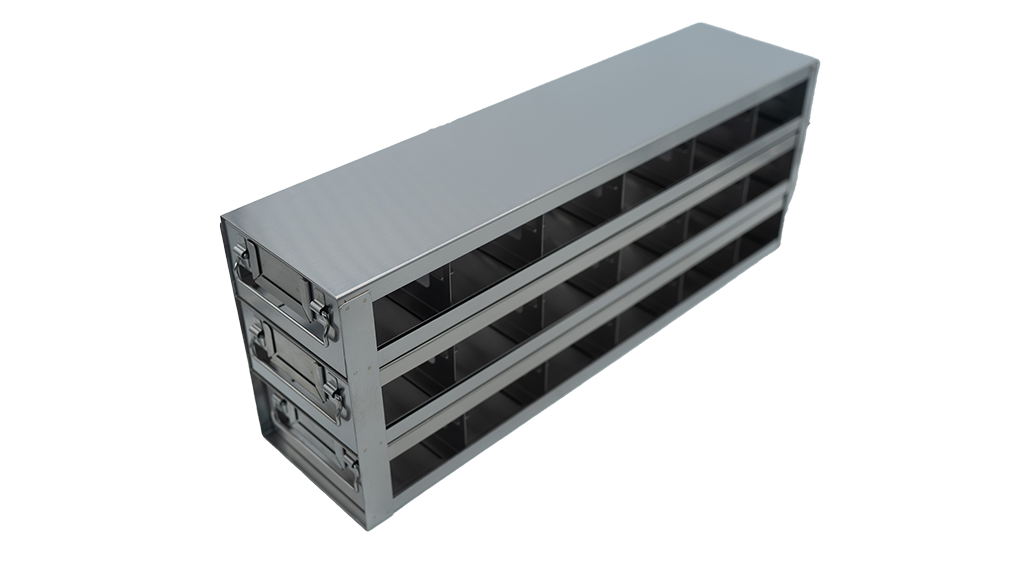 Crystal UFDMM-52 Upright Freezer Drawer Rack for SBS-Format Tube Racks & Boxes