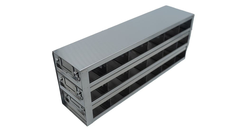 Crystal UFDMM-62 Upright Freezer Drawer Rack for SBS-Format Tube Racks & Boxes