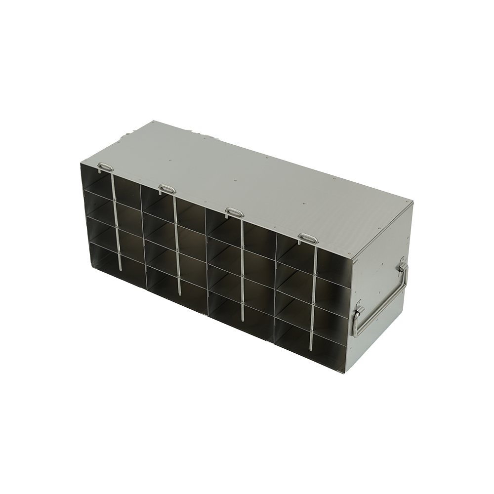 Crystal UFPCR-44L Upright Freezer Rack for 0.2 mL 96-Well PCR Tube Boxes