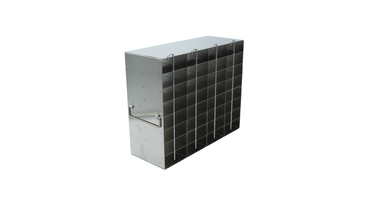 Crystal UFPCR-48L Upright Freezer Rack for 0.2 mL 96-Well PCR Tube Boxes