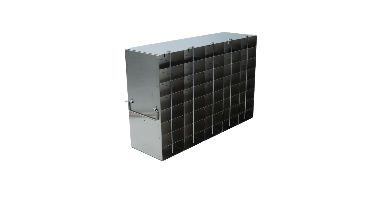 Crystal UFPCR-58L Upright Freezer Rack for 0.2 mL 96-Well PCR Tube Boxes