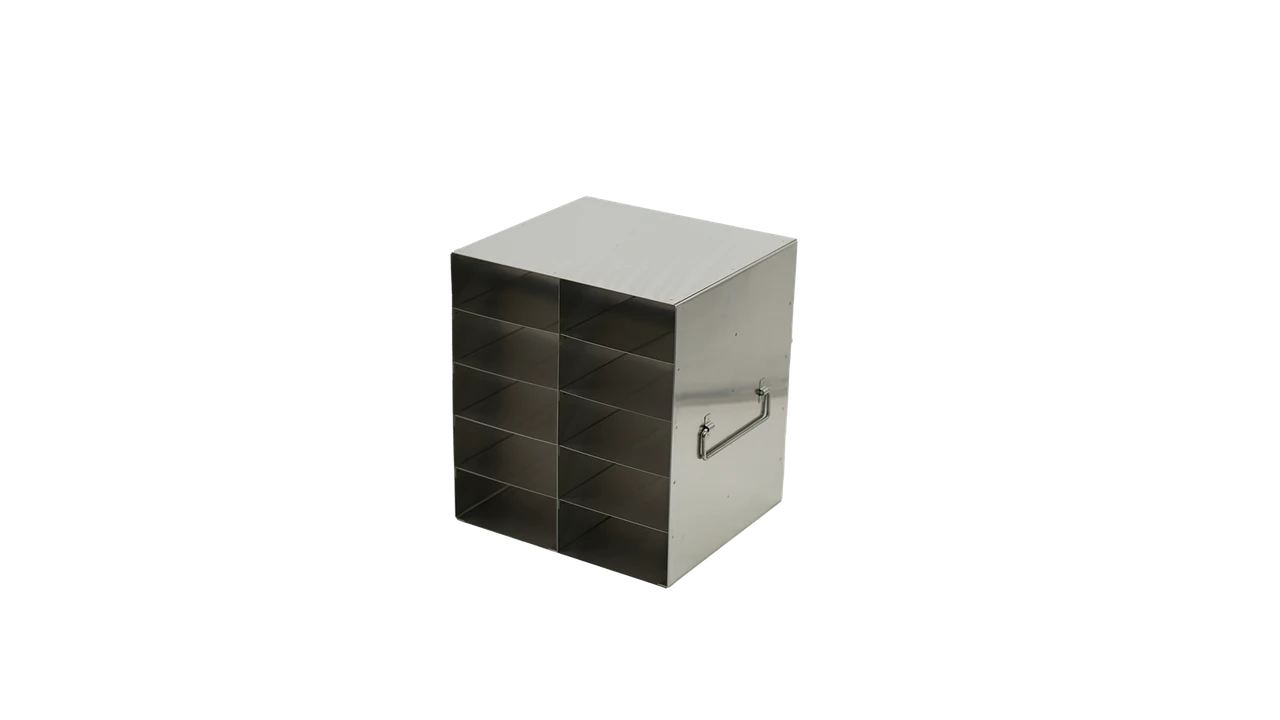 Crystal UFR-25 Upright Freezer Rack for 96-Well Flipper Reversible Boxes