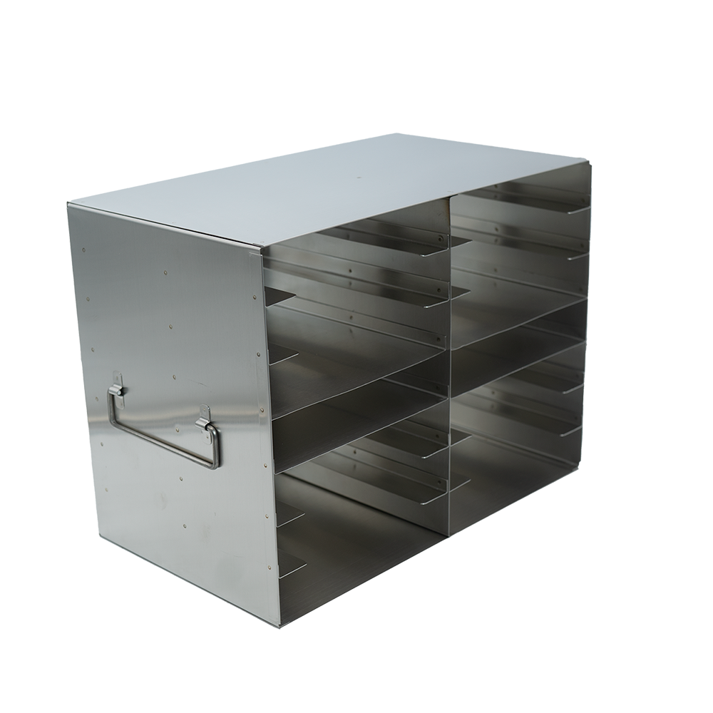 Crystal UFS-100-27 Upright Freezer Rack for 100-Place Slide Boxes