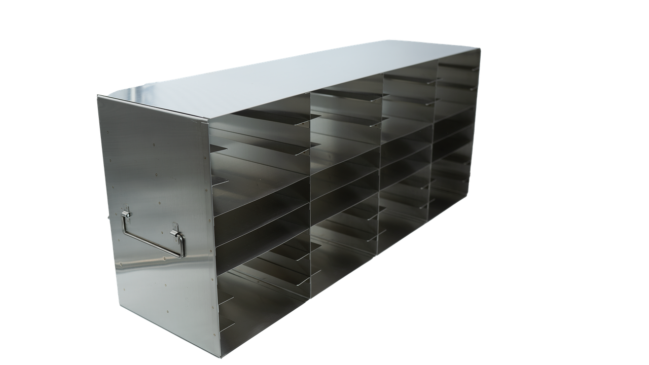 Crystal UFS-100-48 Upright Freezer Rack for 100-Place Slide Boxes