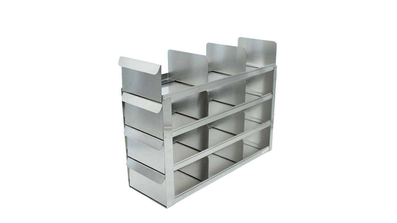 Crystal UFS-343 Upright Sliding Tray Freezer Rack for 3" Boxes