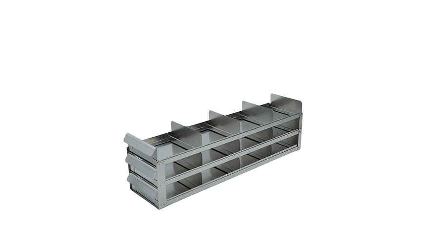 Crystal UFS-432 Upright Sliding Tray Freezer Rack for 2" Boxes