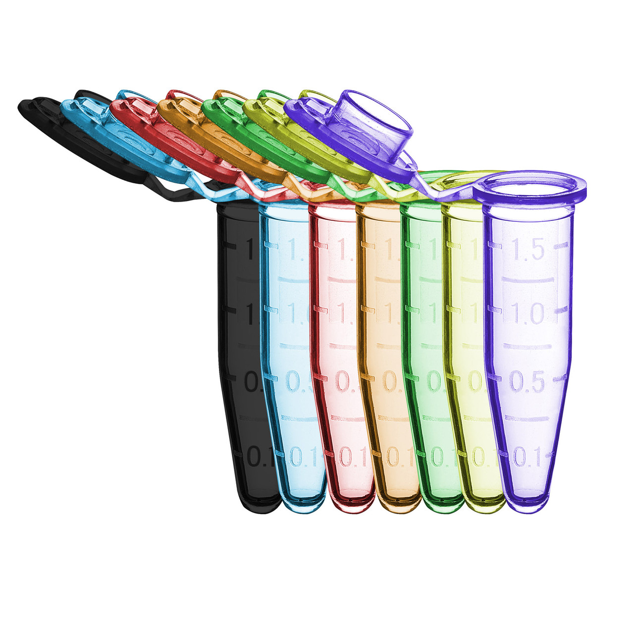 MTC Bio C2000-AST 1.5 mL Microcentrifuge Tube with Attached Cap