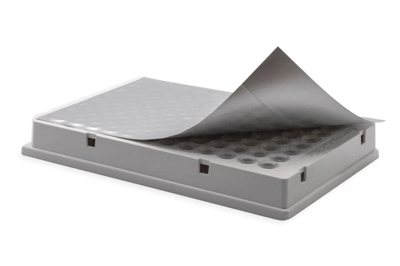 Excel Scientific HS-FPL-100 AdvanceSeal™ Heat Seal Peelable PCR Foil Sheets