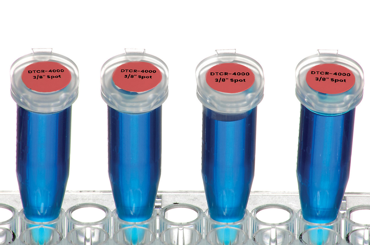 Diversified Biotech DTCR-4000-R Direct Thermal Cryo-Spots Round Labels