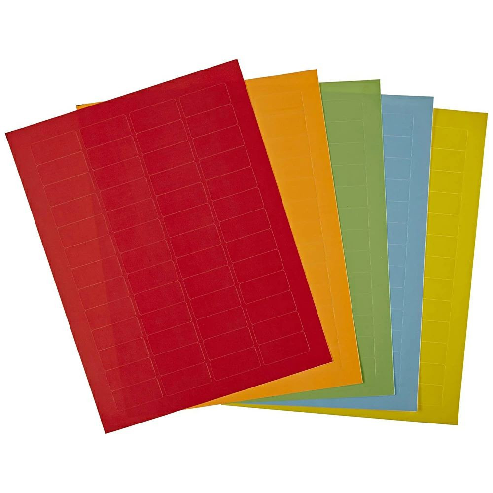 Diversified Biotech RNBW-2000 Rainbow Laser Cryo-Tags® Sheet Labels