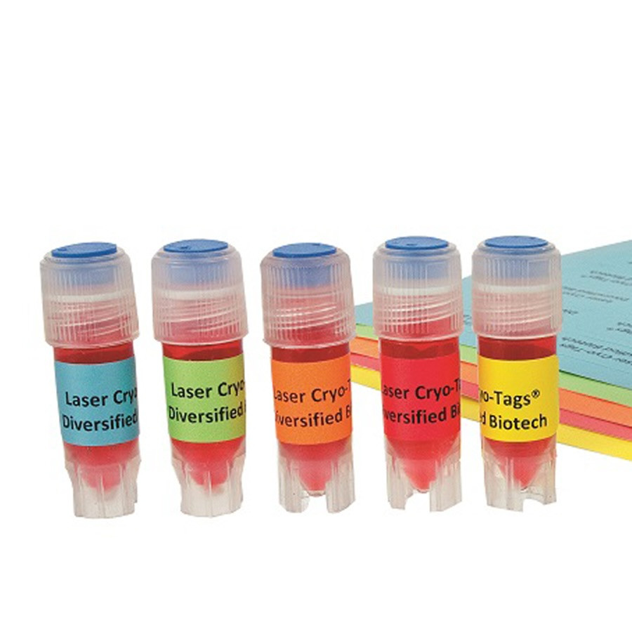 Diversified Biotech RNBW-2300 Rainbow Laser Cryo-Babies® Sheet Labels