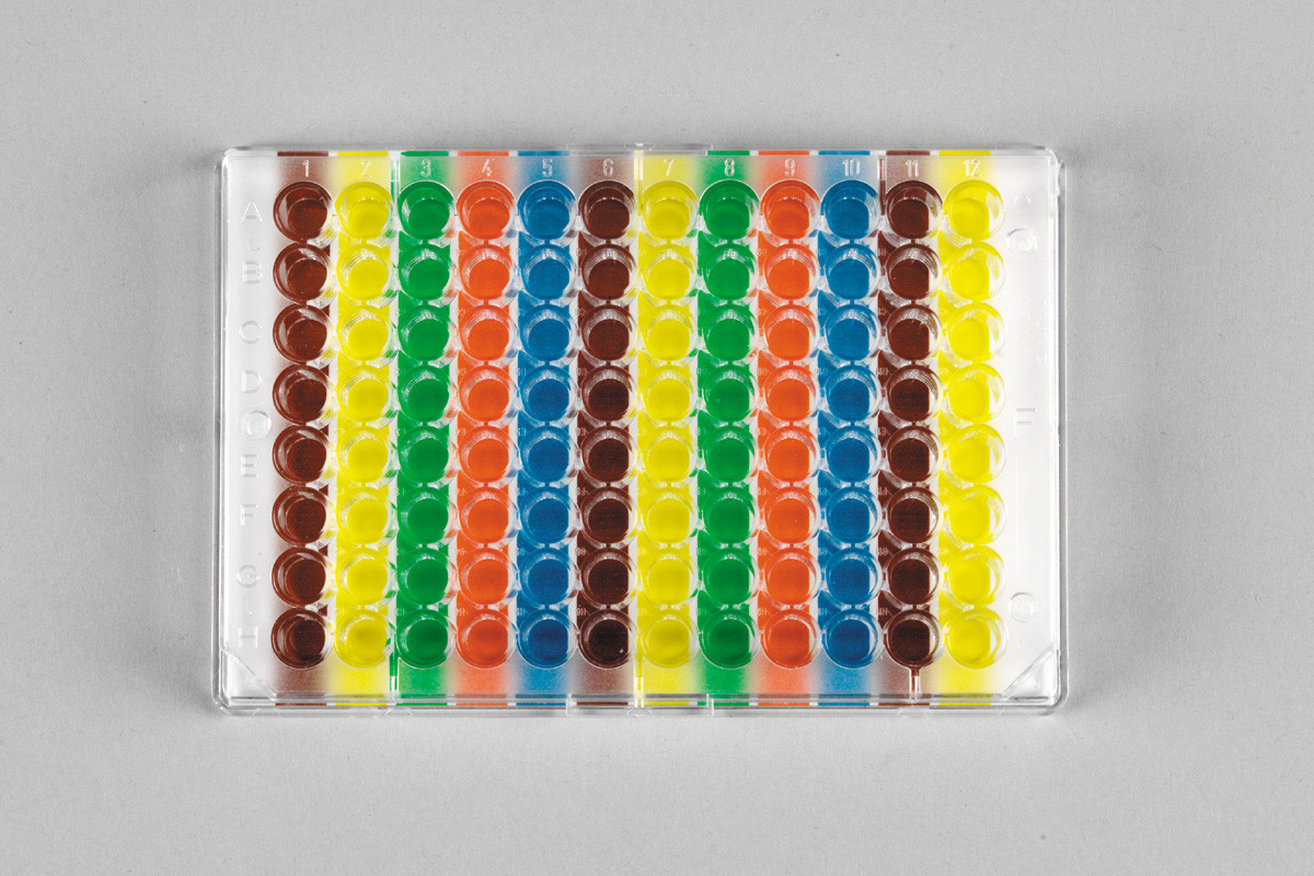 Diversified Biotech WELL-96V Multi-Colored 96-Well Plate Orienter