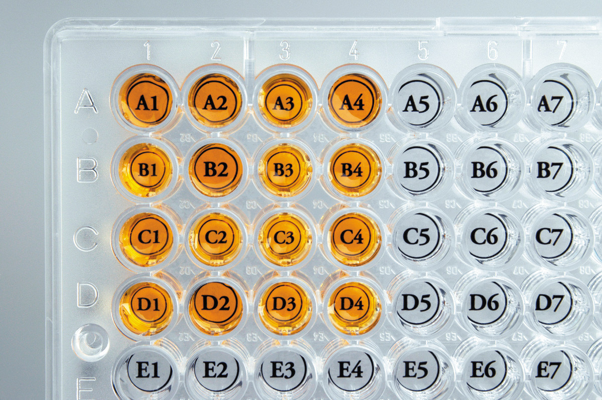 Diversified Biotech WEST-1000 96-Well Orienter Stickers