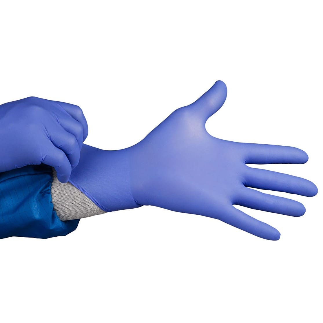 HandPRO 1751-200 Accelerator-Free Controlled Environment Nitrile Gloves, Size Small, Case of 2,000 Gloves