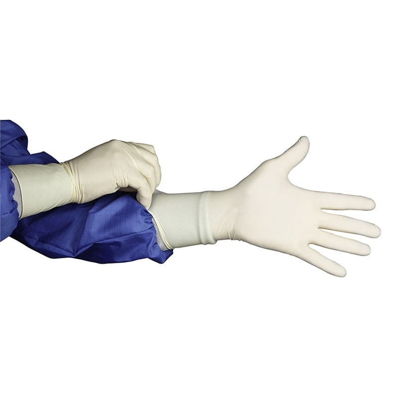 HandPRO P3 4511-90 Sterile Hand-Specific Latex Cleanroom Gloves, Size 9.0, Case of 200 Pairs (4 Bags x 50 Pairs)