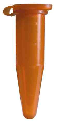 1.5ml Amber SNAPLOCK Microcentrifuge Tubes, 500/pack