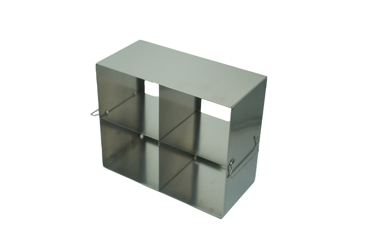 Upright Metal Freezer Racks for 15mL and 50mL Tube Boxes, 4 Box Capacity, 1 each