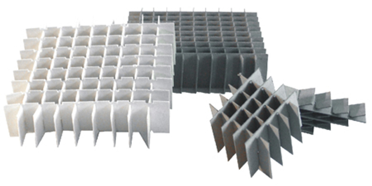 Cell Dividers for 2" and 3" Cardboard Freezer Boxes 81 place