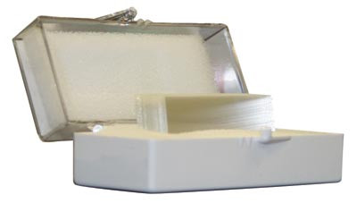 Square Cover Glass, 10oz. per pack 22x22mm No. 1