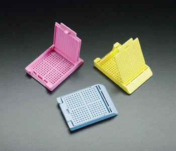 Slimsette -- Biopsy Processing / Embedding Cassettes (With 1 Compartment)Aqua