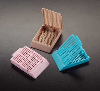 Histosette II -- Tissue Processing / Embedding Cassettes Peach