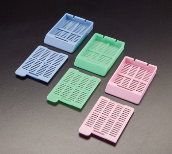 Swingsette -- Tissue Processing / Embedding Cassettes (Lids and Cassettes Packaged Separately) Aqua