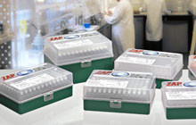 Labcon ZAP™ SLIK GMP-Select™ 1144-965-008 200µL Low Retention Aerosol Filter Pipette Tips for Rainin LTS® Pipettors, Sterile, Racked — 960/Pack