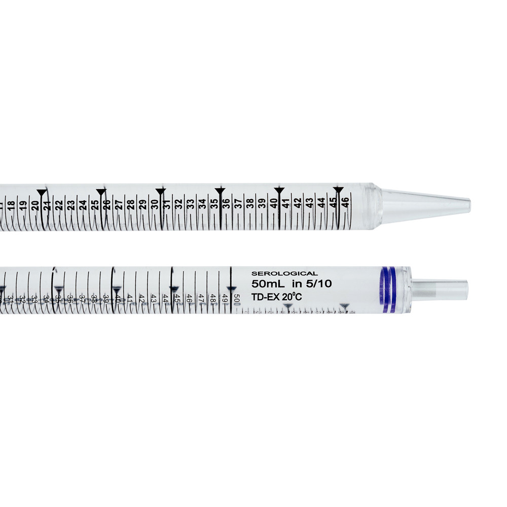 50mL Pipet, Bulk Packed in Bags, Sterile, 200/CS