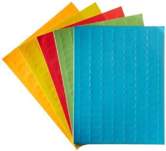 0.94" x 0.50" Rectangular Cryo Labels, Printed, 16,660 labels