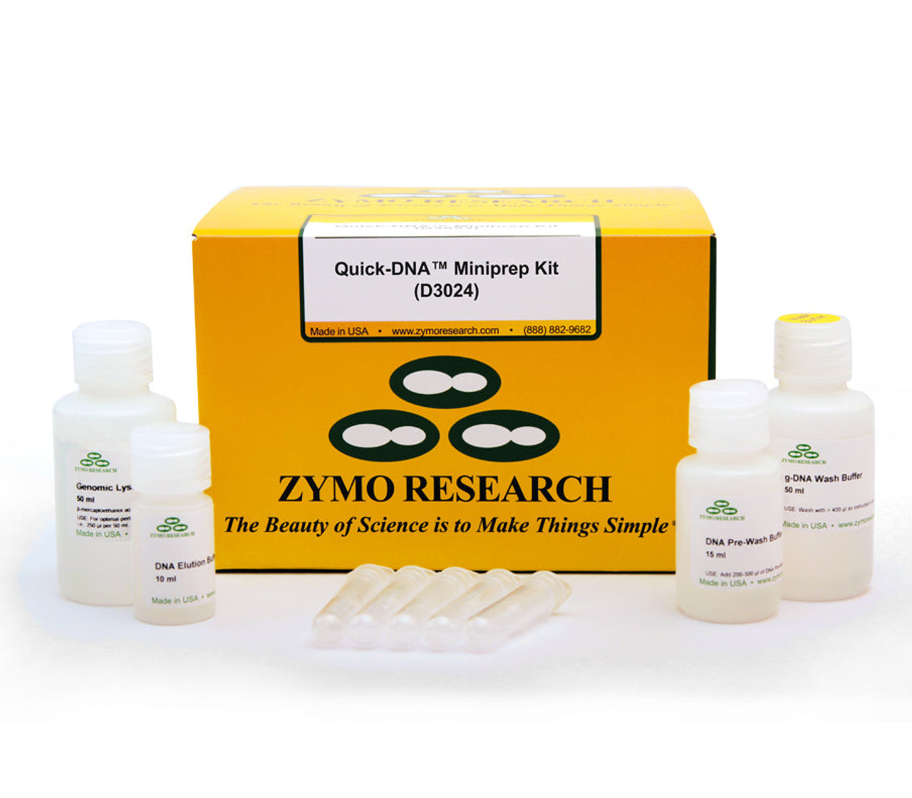 Quick-gDNA™ MiniPrep - Capped column, 200 preps