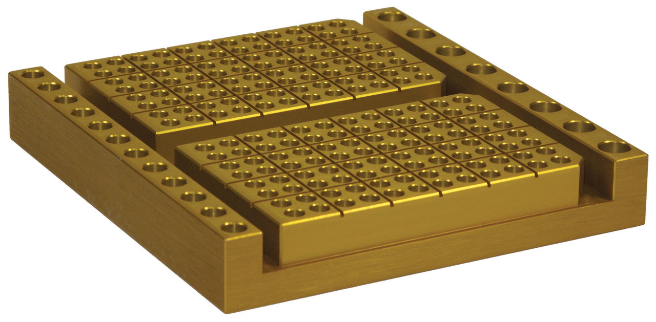 Diversified Biotech CHAM-3200 CryoVial Aluminum Cooling Chamber for 2.0ml Cryogenic Tubes