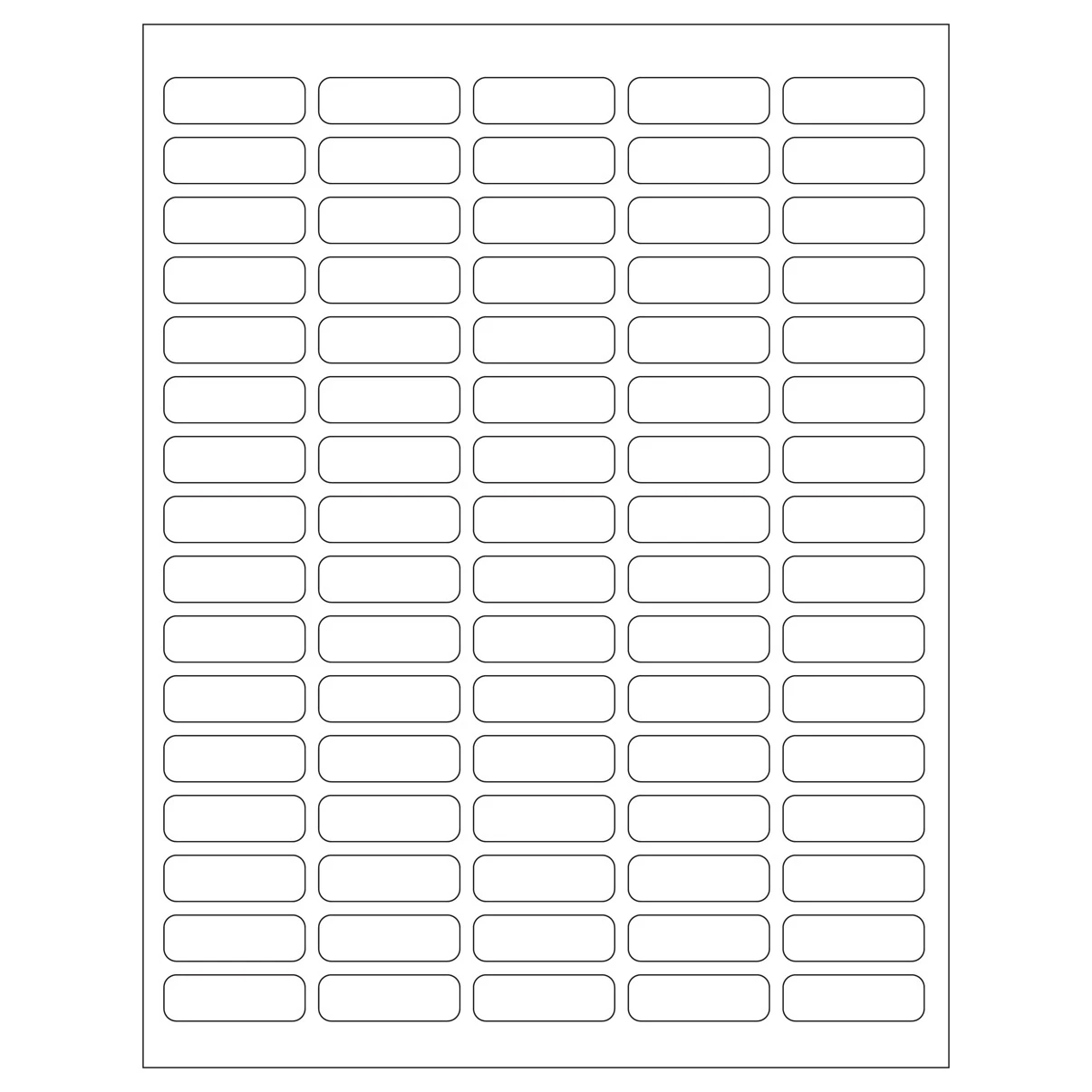 Diversified Biotech CLTT-2000 Clear Laser Tough-Tags® Sheet Labels