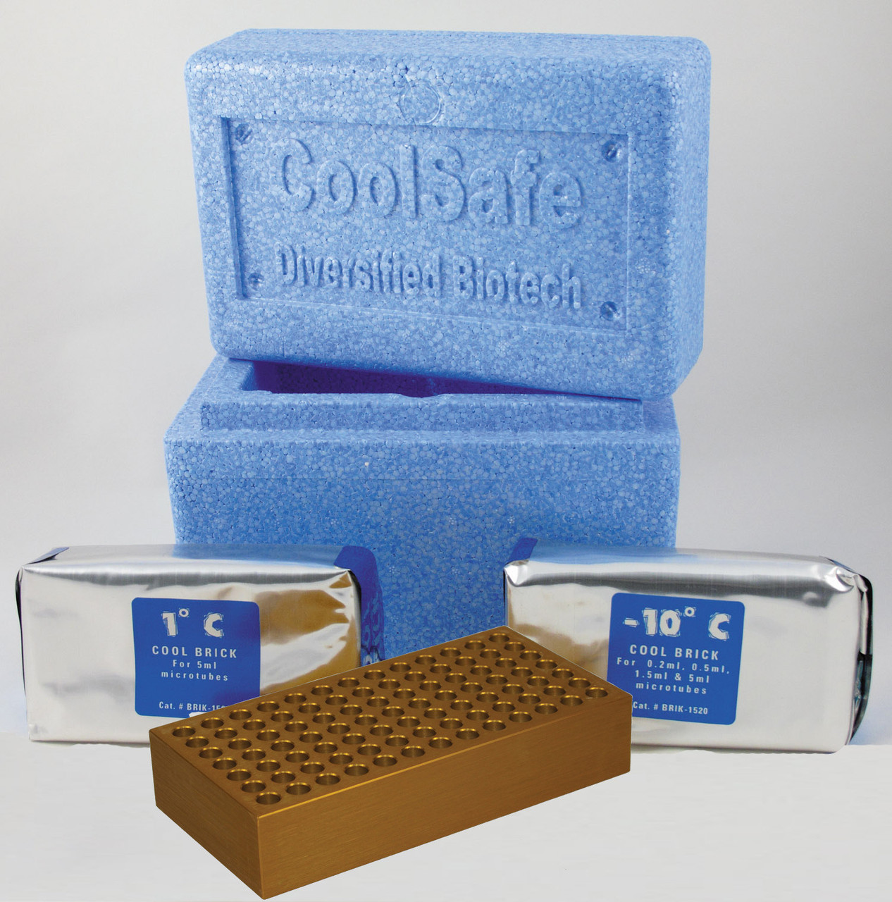 Diversified Biotech CSAF-2000 CoolSafe™ Sample Cooling System for 0.5ml Tubes