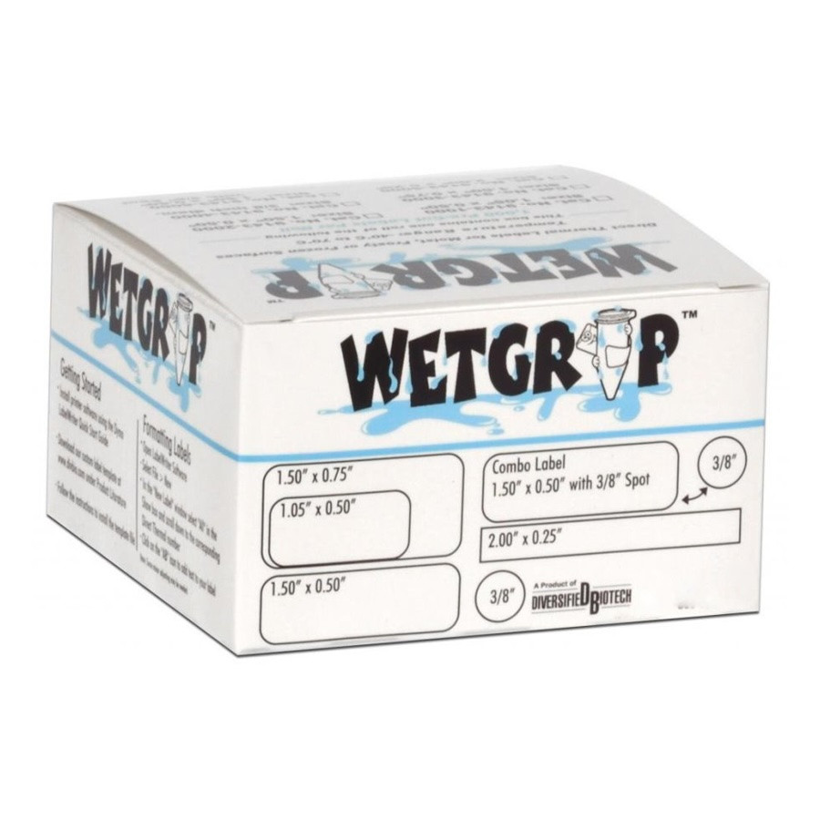 Diversified Biotech GRDT-3000 Direct Thermal WetGrip™ Labels